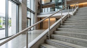 metal stair railings